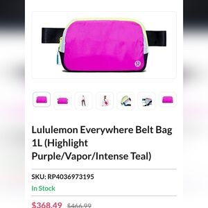 Lululemon Belt Bag